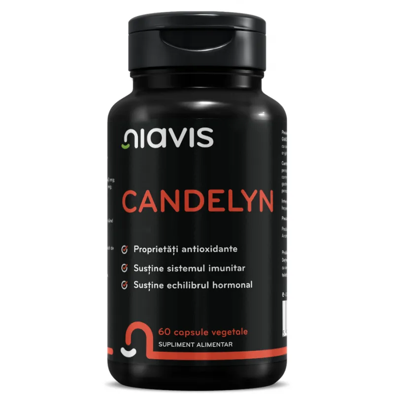 Candelyn 60cps vegetale NIAVIS — preț și oferte