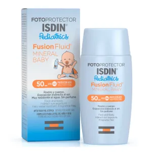 Fluid protectie solara copii SPF50, Fotoprotector Pediatrics Fusion, 50ml, Isdin