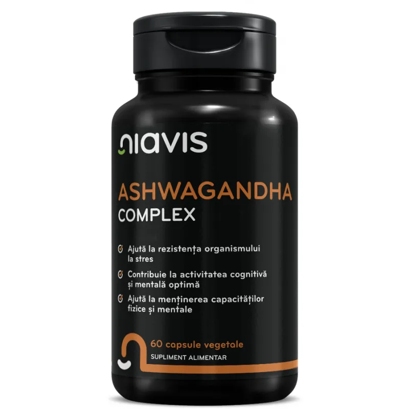 Ashwagandha Complex 60cps vegetale NIAVIS — preț și oferte