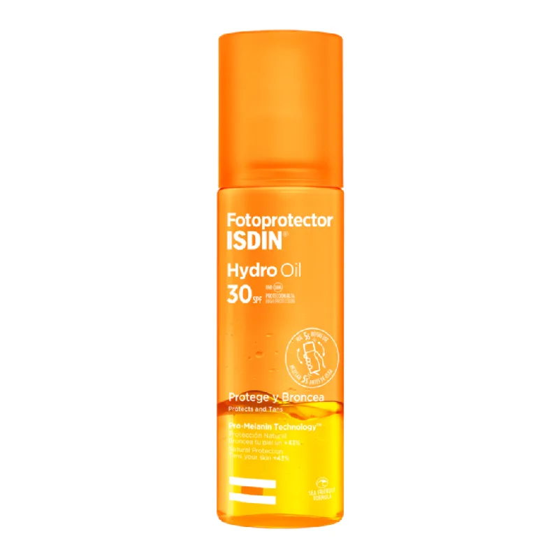 Lotiune bifazica protectie solara SPF30, Fotoprotector Hydro Oil, 200ml, Isdin — preț și oferte