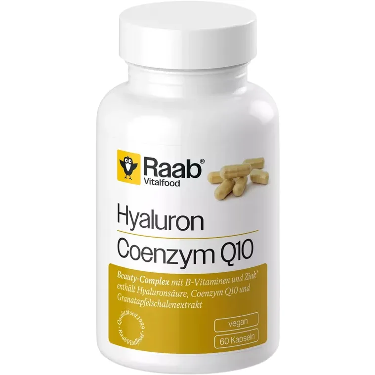 Acid Hialuronic si Coenzima Q10 500mg 60cps RAAB — preț și oferte