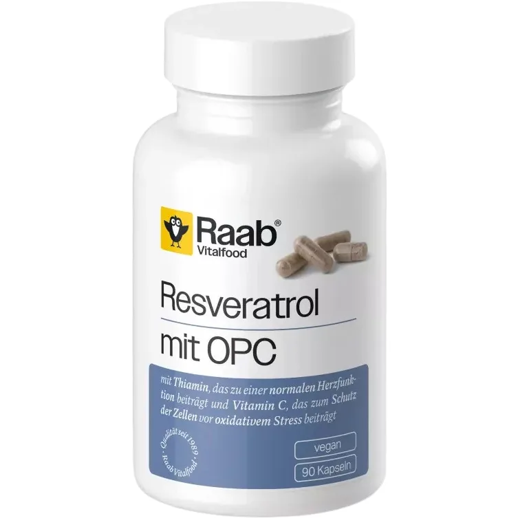 Resveratrol si OPC 500mg 90cps RAAB — preț și oferte