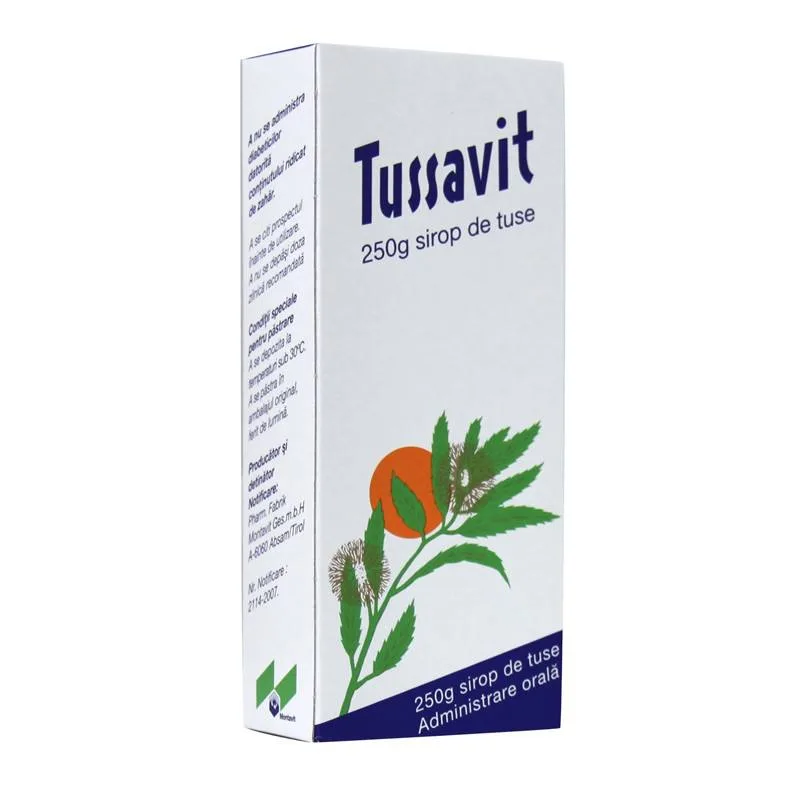 Tussavit sirop tuse, 250g MONTAVIT — preț și oferte