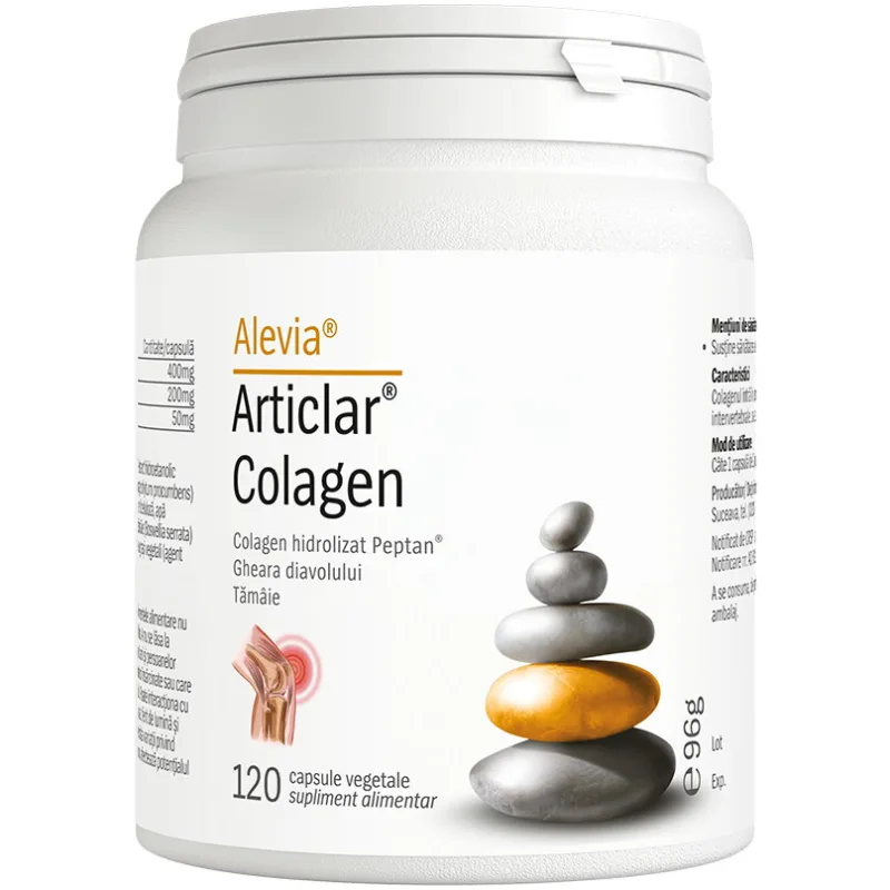 Articlar Colagen 120cps vegetale ALEVIA — preț și oferte