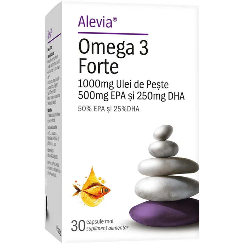 Omega 3 Forte 30cps moi ALEVIA — preț și oferte