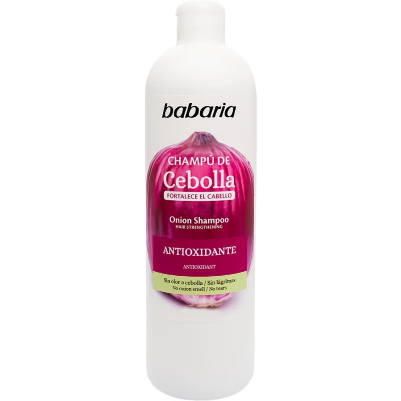 Sampon Antioxidant pentru Fortifierea Parului cu Extract de Ceapa 380ml BABARIA — preț și oferte