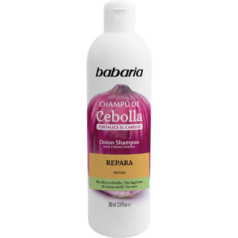 Sampon Reparator pentru Fortifierea Parului cu Extract de Ceapa 380ml BABARIA — preț și oferte