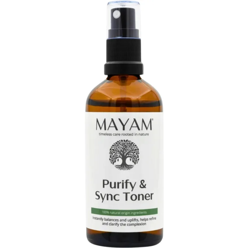 Tonic Facial Purifiant si Echilibrant cu Flori de Lavanda, Rozmarin si Salvie 100ml MAYAM — preț și oferte