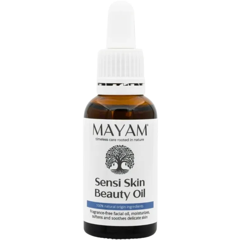 Ulei Facial Calmant si Reparator cu Ulei de Camelia, Coacaz Negru si Aloe Vera 30ml MAYAM — preț și oferte