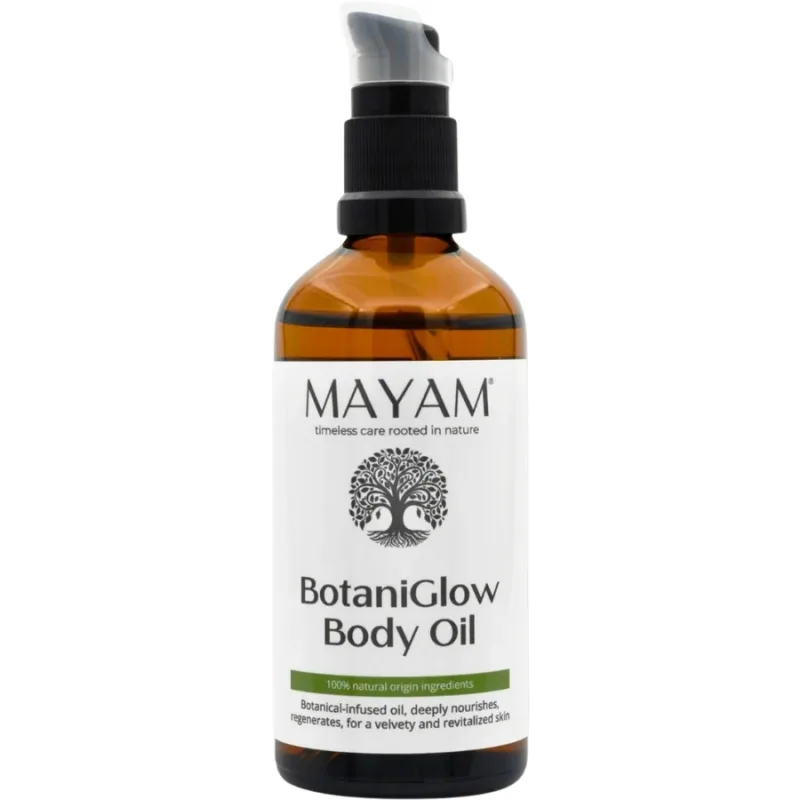 Ulei de Corp cu Ulei de Canepa si Avocado BotaniGlow Body Oil 100ml MAYAM — preț și oferte