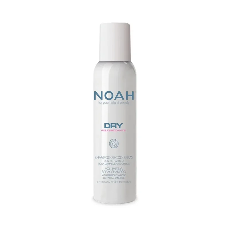 Sampon uscat pentru volum fara apa cu extract de trandafir de Damasc si urzica, 200ml, Noah — preț și oferte