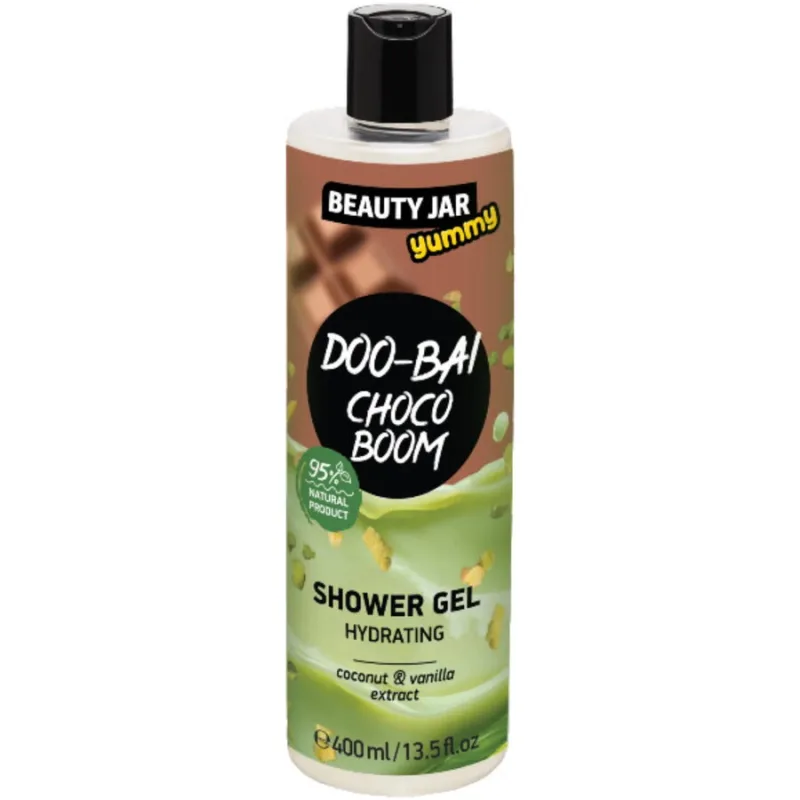 Gel de Dus Hidratant cu Cocos si Extract de Vanilie Doo-Bai Choco Boom 400ml BEAUTY JAR — preț și oferte