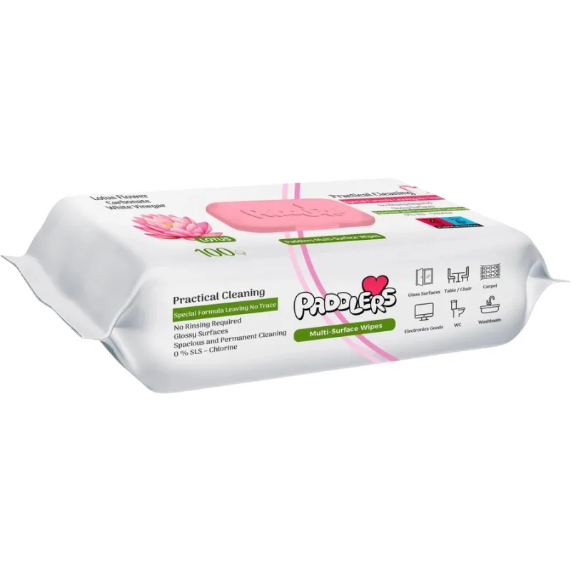 Servetele Umede Multisuprafete EasyClean Lotus Flower 100buc PADDLERS — preț și oferte