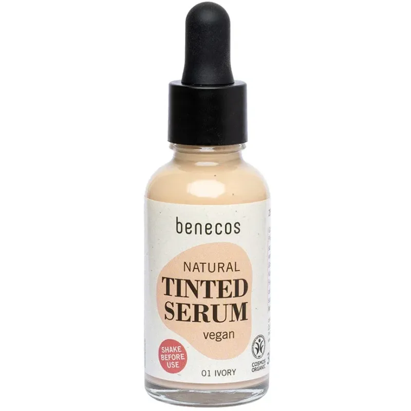 Ser Nuantator pentru Uniformizarea Tenului si Luminozitate pentru Ten Deschis 01 Ivory Bio 30ml BENECOS — preț și oferte