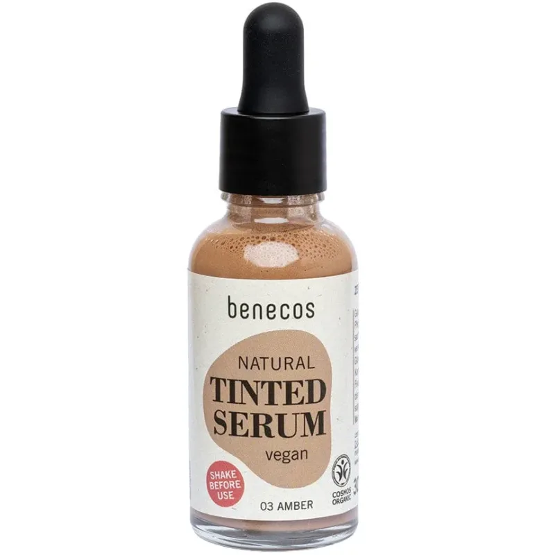 Ser Nuantator pentru Uniformizarea Tenului si Luminozitate pentru Ten Bronzat 03 Amber Bio 30ml BENECOS — preț și oferte