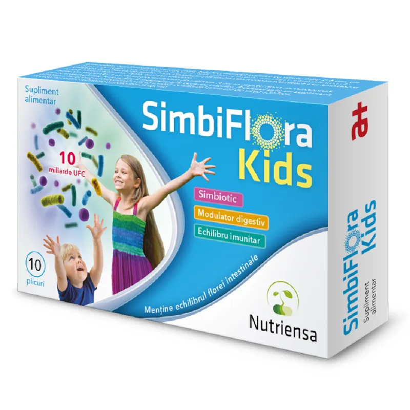 SimbiFlora Kids, 10 plicuri, Antibiotice SA — preț și oferte