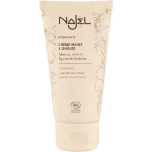 Crema Hidratanta pentru Maini si Unghii cu Uei de Caise, Ricin si Cactus fara Parfum Bio 75ml