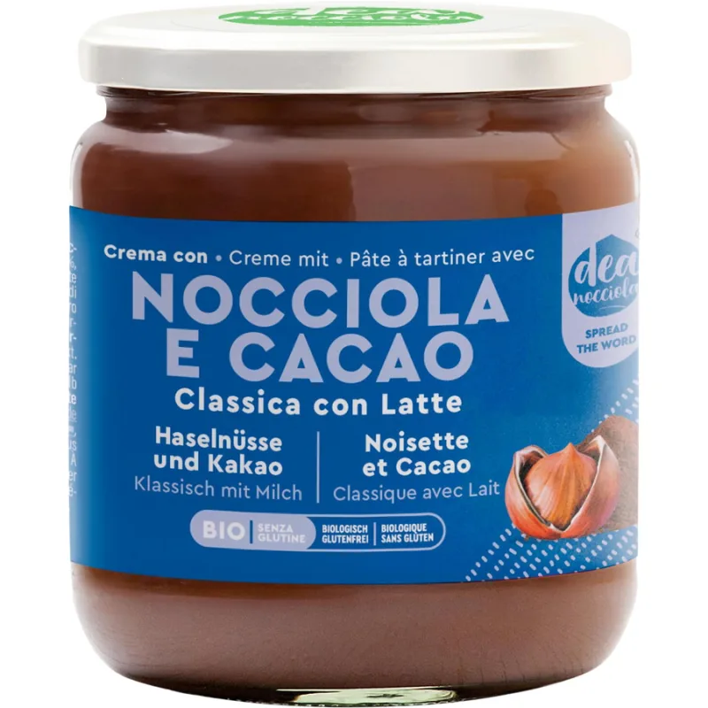 Crema Clasica cu Alune de Padure si Lapte fara Gluten Ecologica/Bio 300g — preț și oferte