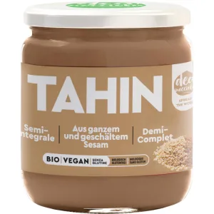 Crema Tahini Semi Integrala 50% Seminte Susan Decojite si 50% Seminte Susan Prajite fara Gluten Ecologica/Bio 250g