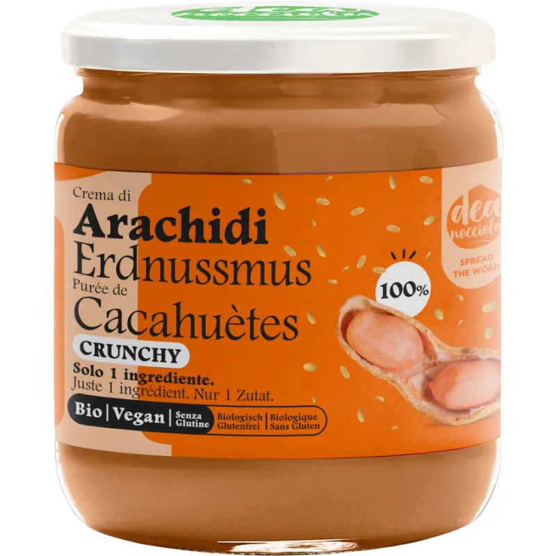 Crema Crunchy din Arahide fara Gluten Ecologica/Bio 250g — preț și oferte