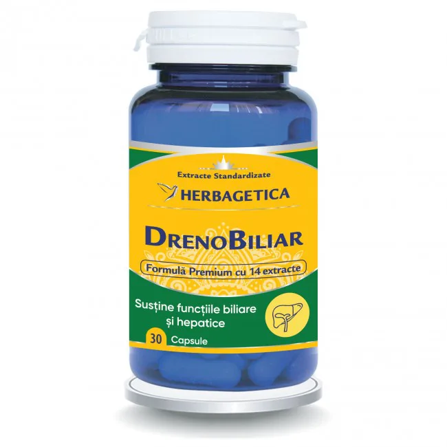 Drenobiliar 30cps HERBAGETICA — preț și oferte