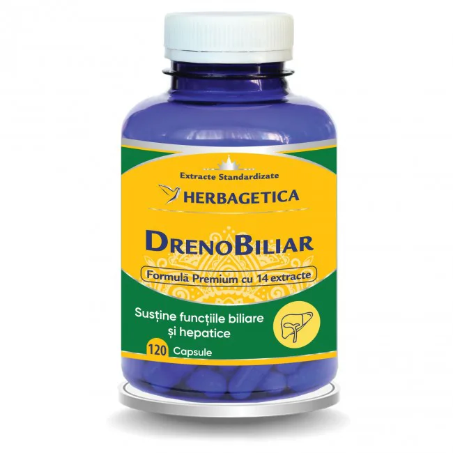 Drenobiliar 120cps HERBAGETICA — preț și oferte
