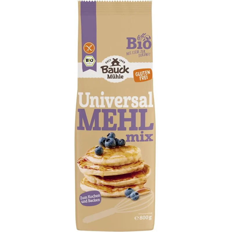 Mix de Faina Universala fara Gluten Ecologic/Bio 800g BAUCKHOF — preț și oferte