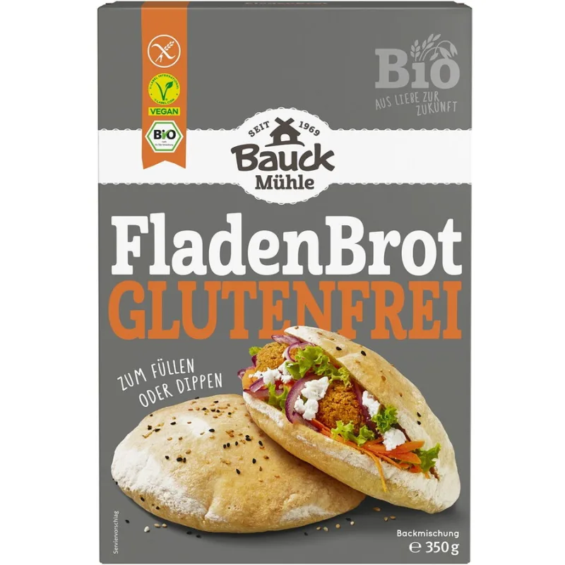 Mix de Faina pentru Lipie fara Gluten Ecologic/Bio 350g BAUCKHOF — preț și oferte