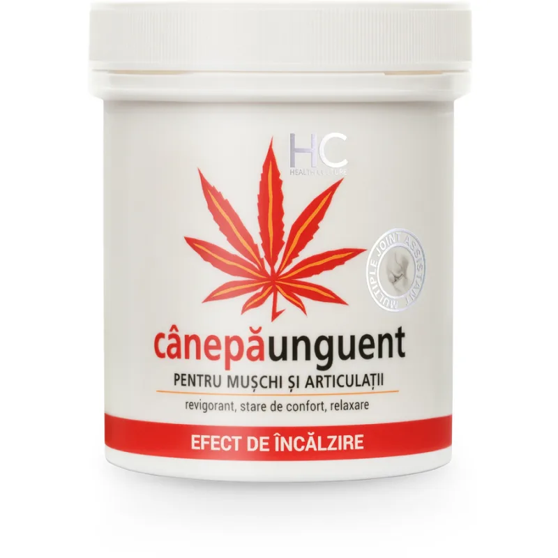 Unguent cu Efect de Incalzire cu 5% Ulei de Canepa 250ml MEDIC PROGRESS — preț și oferte