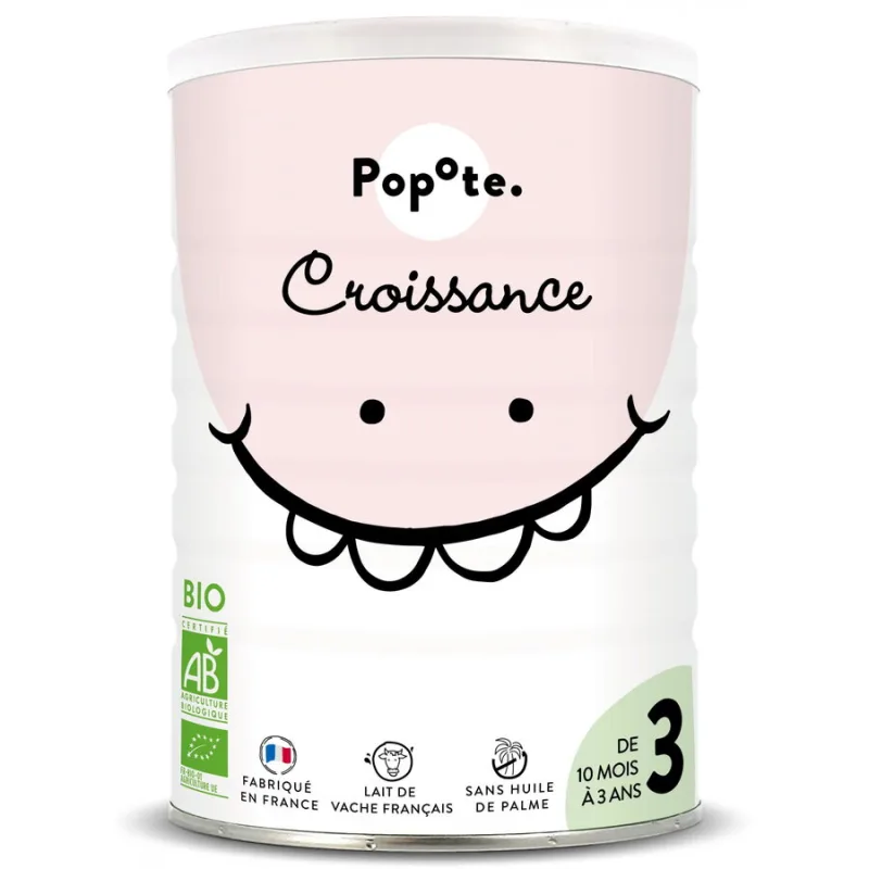 Lapte Praf pentru Copii (Etapa 3) +10 Luni Ecologic/Bio 400g POPOTE — preț și oferte