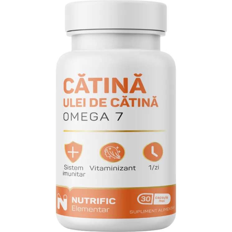 Ulei de Catina Omega 7 30cps moi NUTRIFIC — preț și oferte
