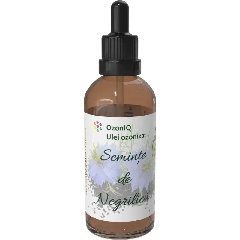 Ulei Ozonizat din Seminte de Negrilica Ozoniq 10ml AGHORAS — preț și oferte