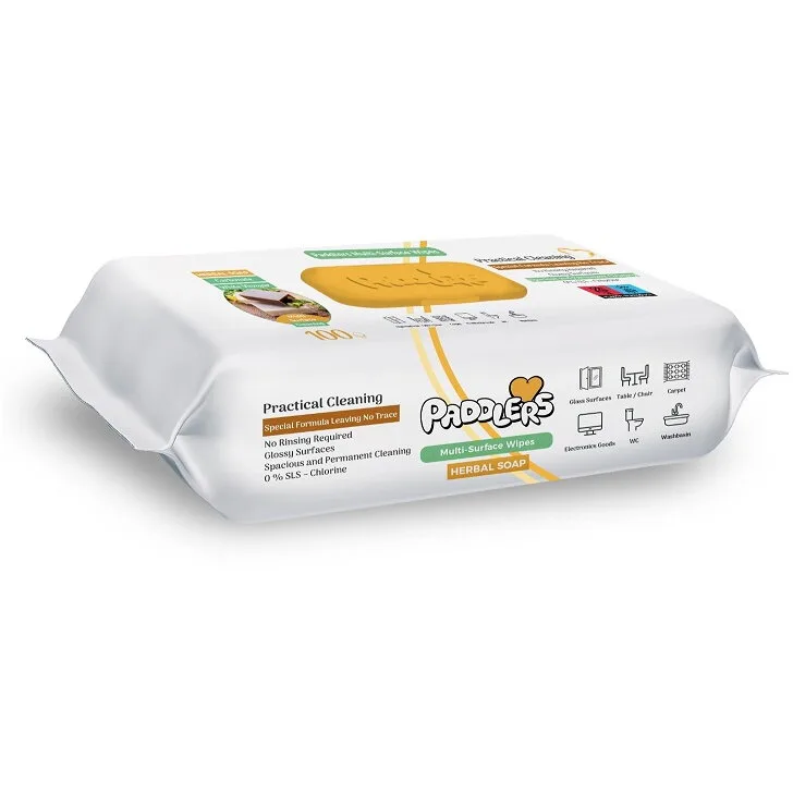 Servetele Umede Multisuprafete EasyClean Herbal Soap 100buc PADDLERS — preț și oferte