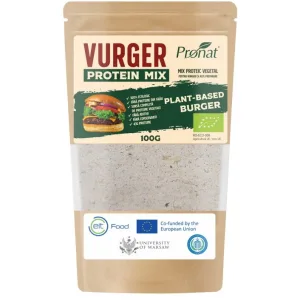 Mix Proteic Vegetal Ideal pentru Burgeri si Alte Preparate Vurger Protein Mix Ecologic/Bio 100g