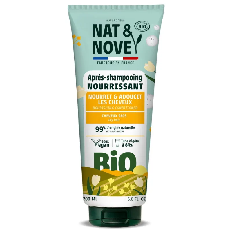 Balsam Hranitor pentru Par Uscat cu Extract de Ovaz Bio 200ml NAT&NOVE — preț și oferte