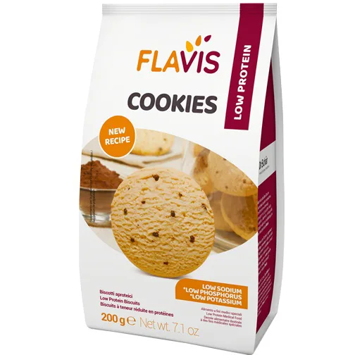 Biscuiti Cookies cu Continut Proteic Scazut 200g FLAVIS — preț și oferte
