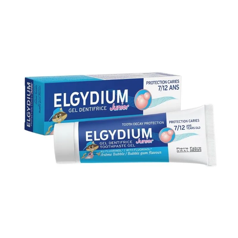 Elgydium pasta junior Bubble 7-12 ani, 50 ml PIERRE FABRE — preț și oferte
