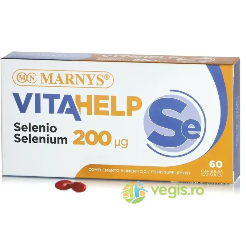 Seleniu 2000mcg 60cps moi MARNYS — preț și oferte