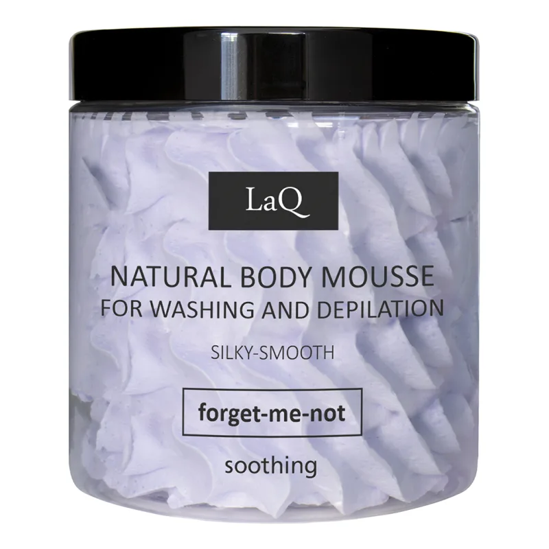 Spuma pentru curatarea corpului si epilare floare de nu-ma-uita, 100g, LaQ — preț și oferte