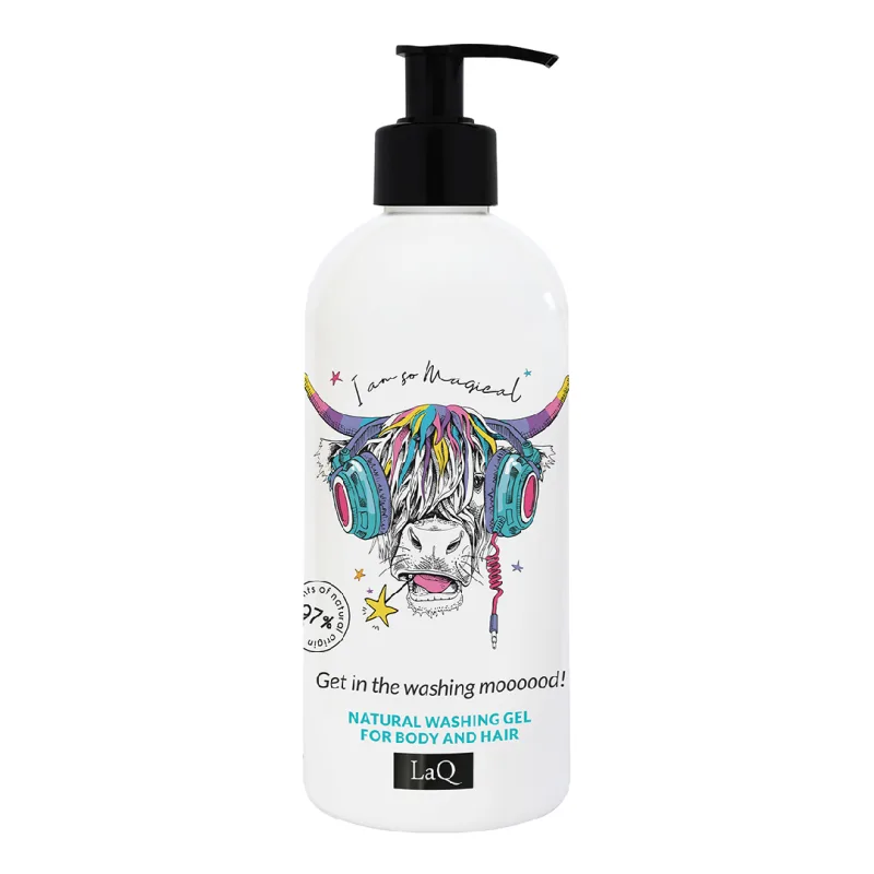 Gel de dus si sampon Cow x300ml, LaQ — preț și oferte