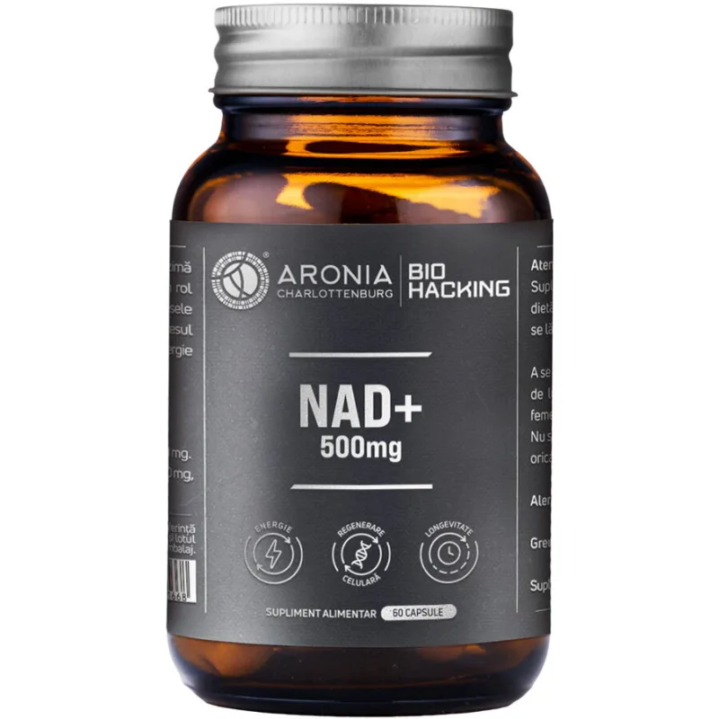 NAD+ 500mg 60cps ARONIA CHARLOTTENBURG — preț și oferte