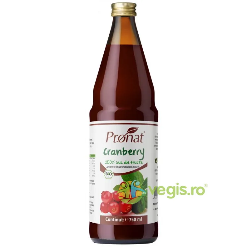Suc de Merisoare (Afine Rosii) Ecologic/Bio 750ml MEDICURA — preț și oferte