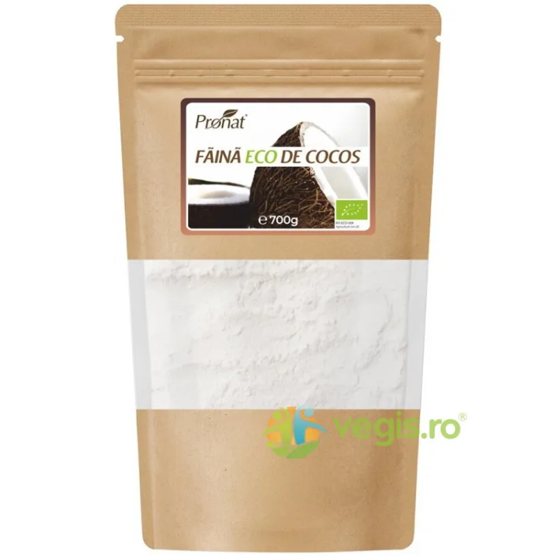 Faina din Nuca de Cocos Ecologica/Bio 700g PRONAT — preț și oferte