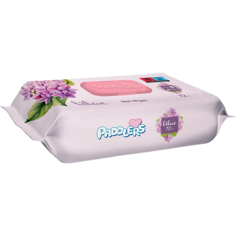 Servetele Umede Liliac 72 buc PADDLERS — preț și oferte