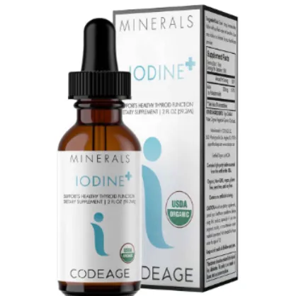Iod Lichid pentru Suport Tiroidian si Functionare Optima a Organismului fara Aroma 59.2ml CODEAGE — preț și oferte