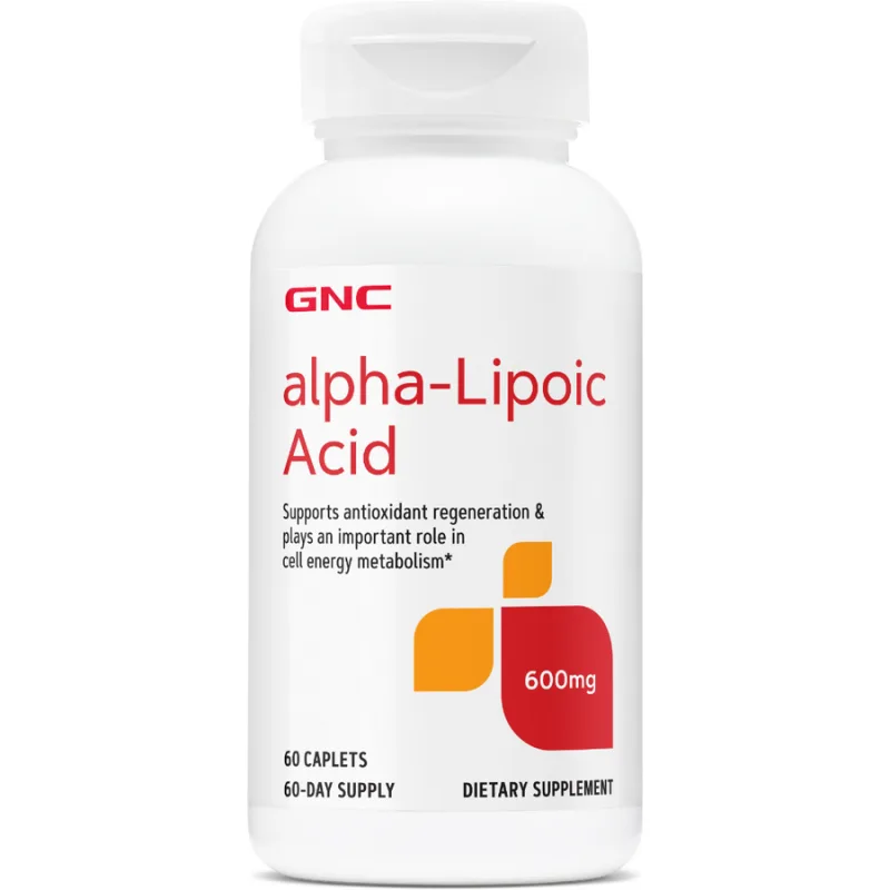 Acid Alfa Lipoic 600mg 60tb GNC — preț și oferte