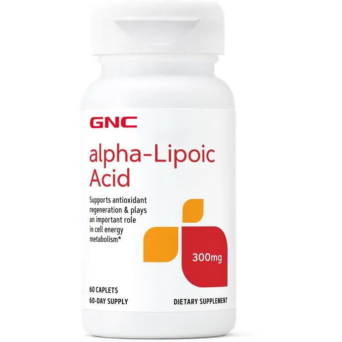 Acid Alfa Lipoic 300mg 60tb GNC — preț și oferte