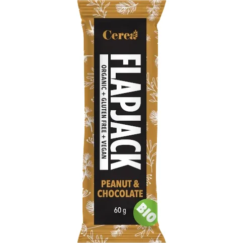 Baton cu Arahide si Ciocolata fara Gluten Flapjack Ecologic/Bio 60g CEREA — preț și oferte