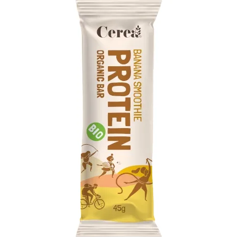 Baton Proteic Banana Smoothie fara Gluten Ecologic/Bio 45g CEREA — preț și oferte