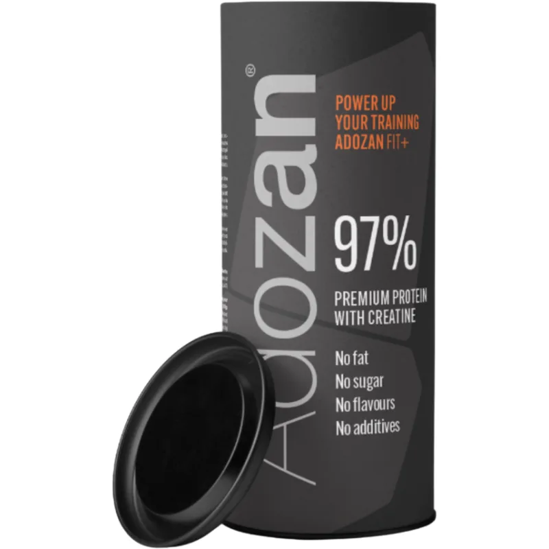 Pudra Proteica Fit+ cu Creatina (97% Proteina) fara Aroma 1kg ADOZAN — preț și oferte